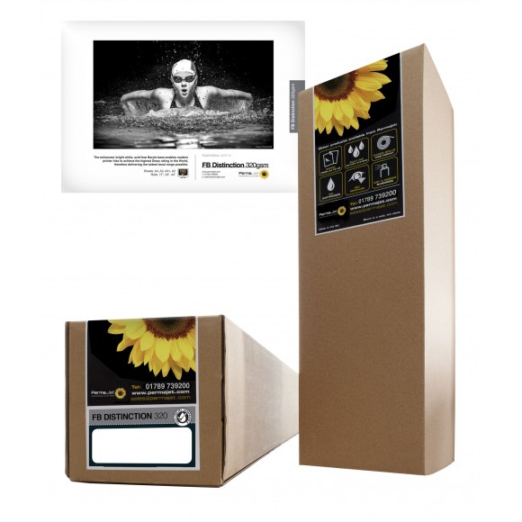 PermaJet FB Distinction 320gsm 44in x15M Roll PJ64288